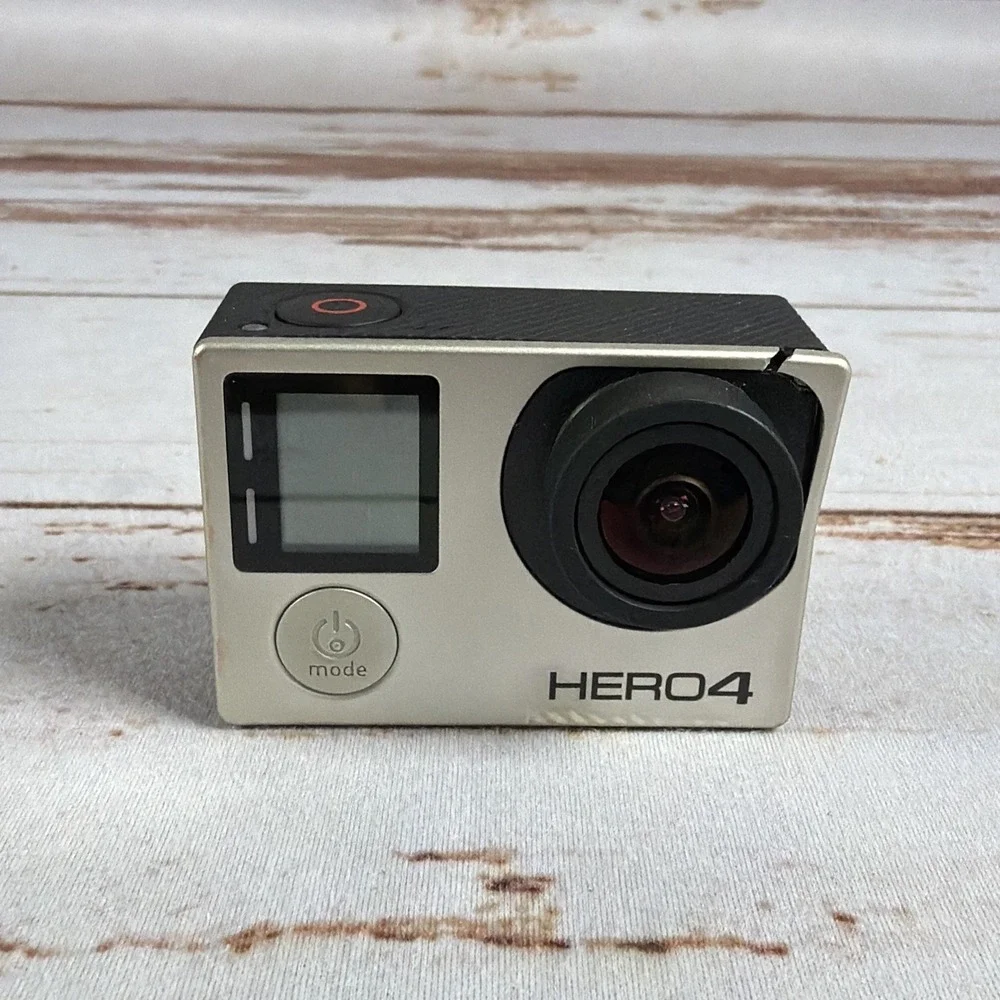 GoPro Hero4 4K Camera As-Is Broken Cover No Accessories